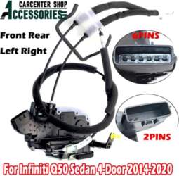 Door Lock Actuator Front Rear Left