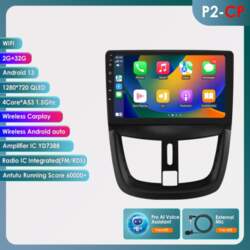 DSP IPS Android 12 automašīnas radio