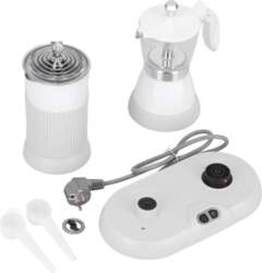 Electric Milk Frother with Moka Pot