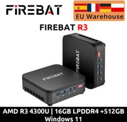 FIREBAT R3 Mini PC AMD Ryzen