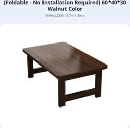 Foldable Floor Table Serene Aesthetic Foldable