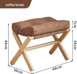Foldable Footrest Stool - Versatile Living