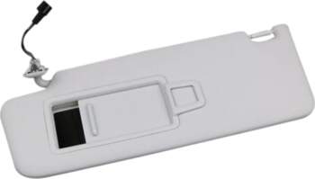 Front Sun Visor with Makeup Mirror