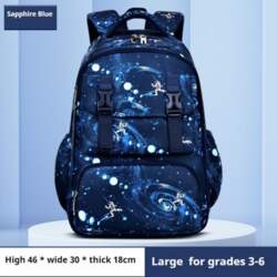Galaxy Backpack for Boys Elementary Middle