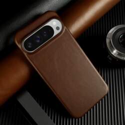 Genuine Leather Waxed Texture Case for