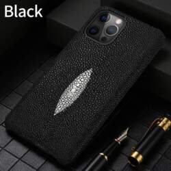 Genuine Stingray Leather Phone Case for