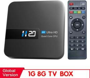 H20 Smart Android TV Box Android