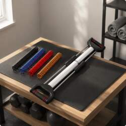 Handheld Spring Exerciser AntiSlip Handles Resistance