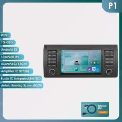 Hizpo 7 collu 2 din Android