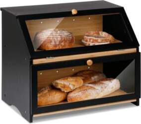 HOMEKOKO Double Layer Large Bread Box