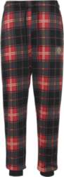 Jordan Logo Printed Pattern Plaid Fleece