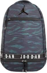 Jordan Polyester Backpack Unisex Black Green