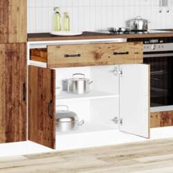 Kitchen Base Cabinet Lucca Old Wood