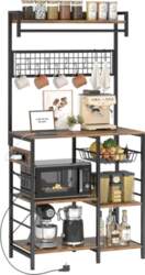 Kitchen Shelf with Three Sockets and