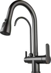 Kitchen Sink Faucet with Pull -