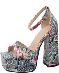 Krazing Pot PU Peep Toe Super