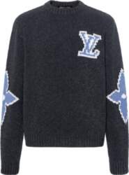 LOUIS VUITTON Chunky Wool Blend Pullover
