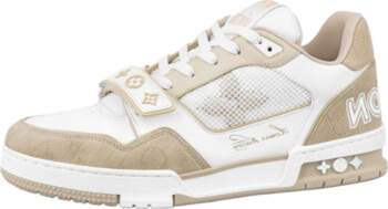 Louis Vuitton Trainer Sneaker `Velcro Strap
