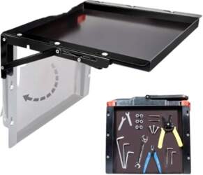 Magnetic Tool Tray With Foldable Work