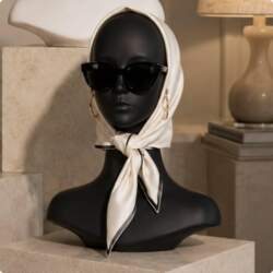 Mannequin Bust with Long Neck Abstract