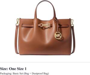 MICHAEL KORS Carson Split Cow Leather