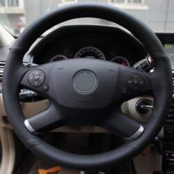 Microfiber Leather Cover Braid on Car