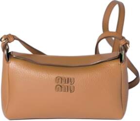 MIU MIU Letter Logo Adjustable Shoulder