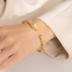 New Stone Leopard Bracelet High Design