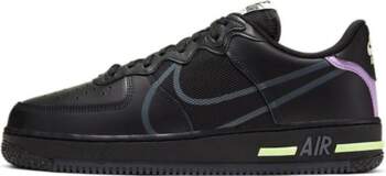 Nike Air Force 1 React Melns