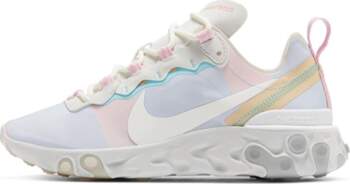 Nike React Element 55 Balts Sarkanbrūns