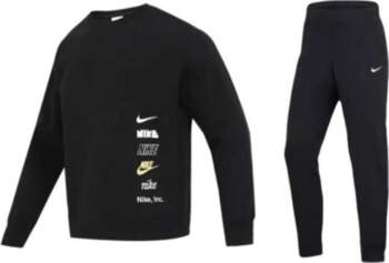 Nike Thick Logo Crew Neck Pullover