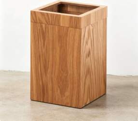 Nordic Design Paper Bin Minimalist Rectangular
