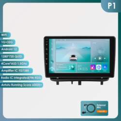 Ossuret 2 Din Android 13 Car