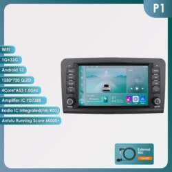 Ossuret 2Din Android 13 Auto Radio