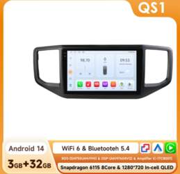 Ossuret Android 14 Auto radio priekš