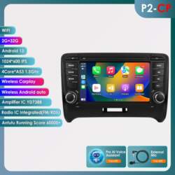 Ossuret RDS Auto Radio priekš TT