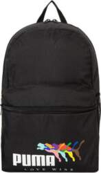 Puma Logo Zipper Closure Fabric Backpack