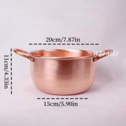 Pure Copper Pasta Pot,Handcrafted Wire