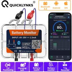 QUICKLYNKS BM6 12V Battery Monitory Wireless