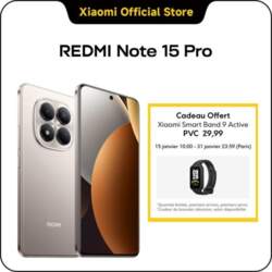 REDMI Note 15 Pro Gris Titane