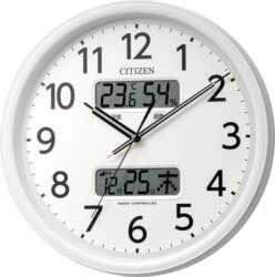 Rhythm Citizen Wall Clock Radio-Controlled Analog