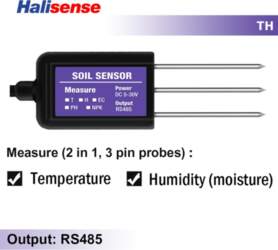 RS485 Modbus Soil Sensor 7 in