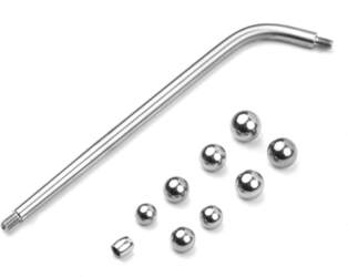 Saksofona remonta instrumentu komplekts Long Rod