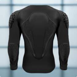 Shielded Ski Protective Jacket Nylon Lycra