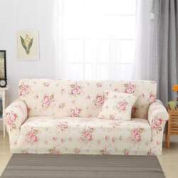 Slipcovers Sofa Flower Pattern Cove Tight