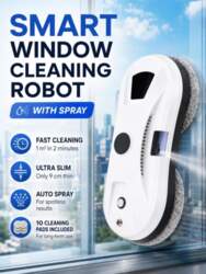 Smart Window Cleaning Robot with Auto