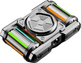 Spīdīgs Tvertnes Rullītis 101 Fidget Spinner