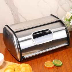 Stainless Steel Bread Box Large Capacity