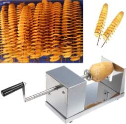 Stainless Steel Spiral Potato Potato Chips