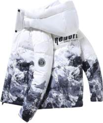 Thickened Windproof Down Jacket for Men